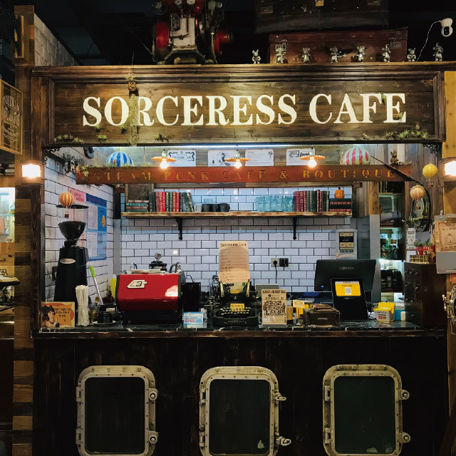 sorceress cafe