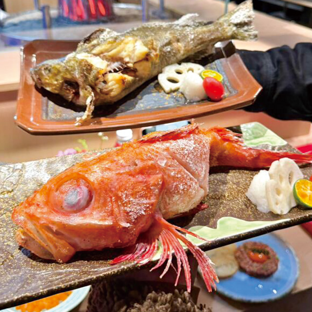 雲隠・海胆・炉端焼料理